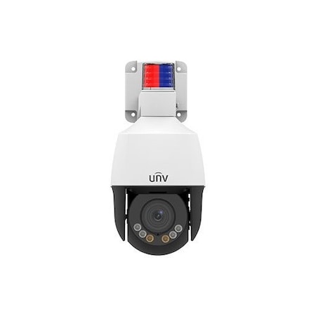 Uniview 5MP Sound-Light Alarm Dome Network Camera Starlight, Electric Zoom IPC675LFW-AX4DUPKC-VG